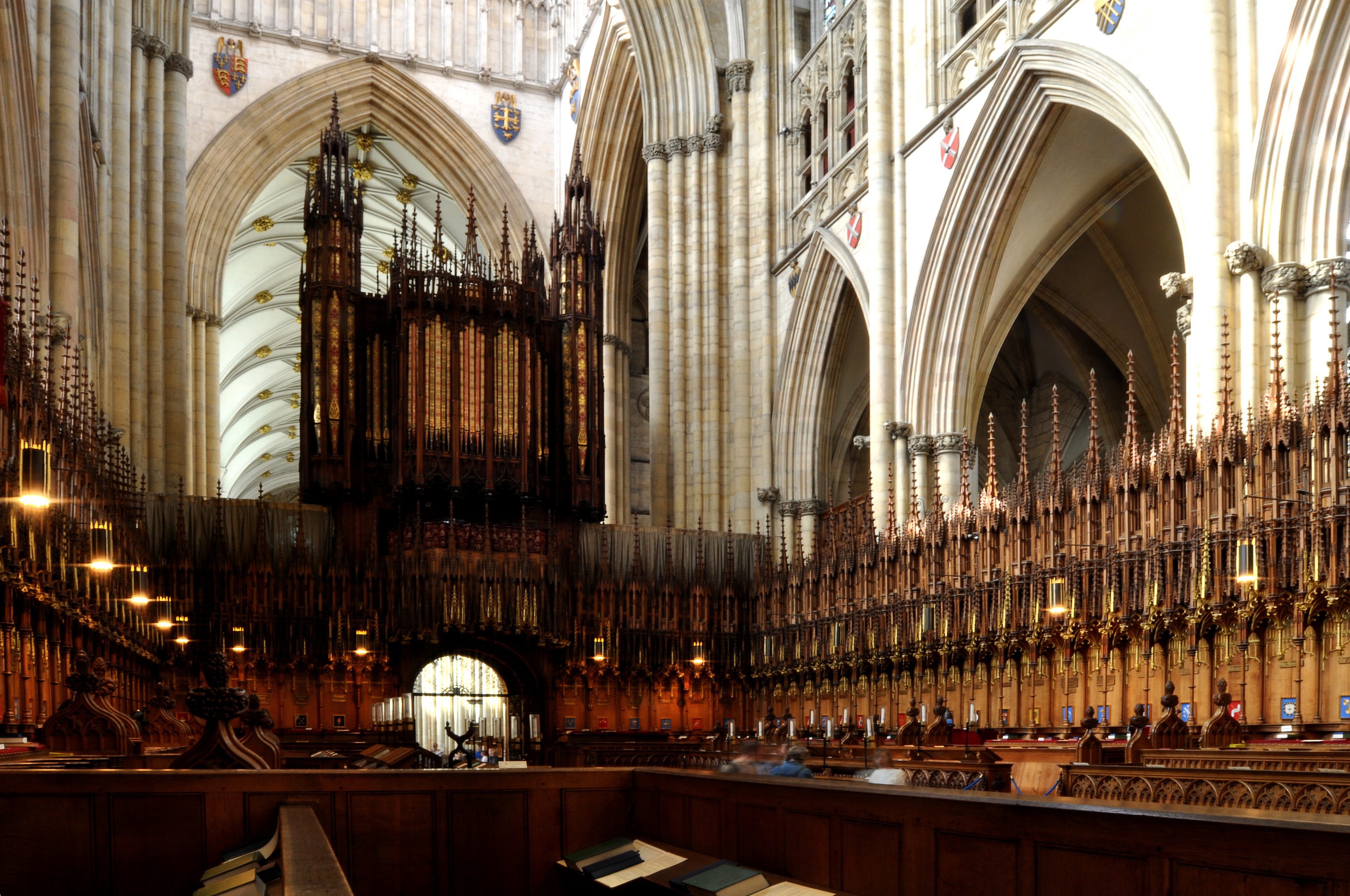 Inside picture of Canterbury Cathedrial