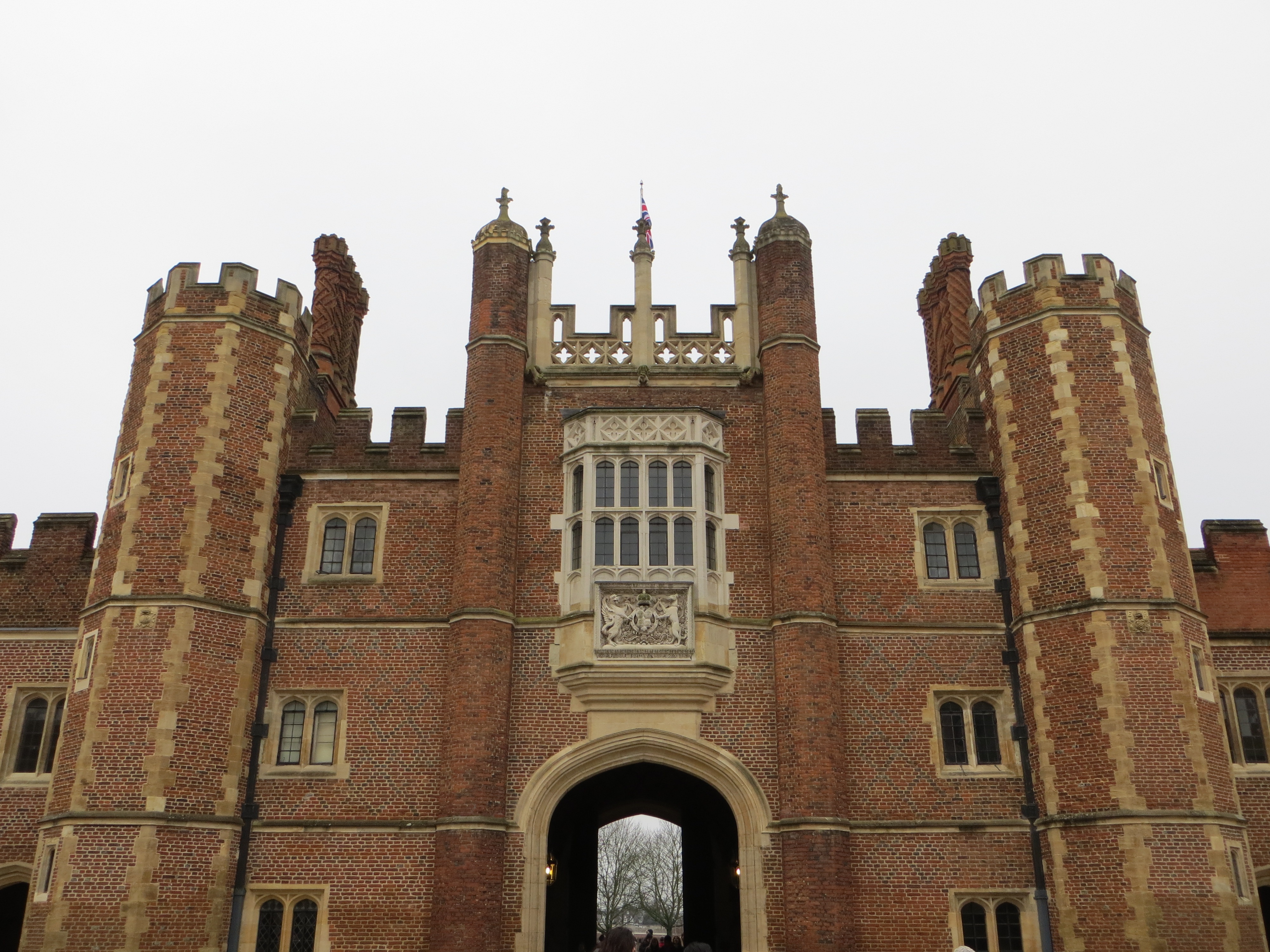 Hampton Court foreground during the day